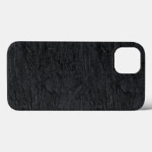 Cool Black Burnt Wood Textur Case-Mate iPhone Hülle (Rückseite (Horizontal))