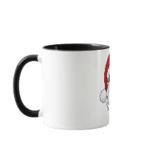 Cool Black Santa Classic Tasse