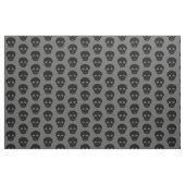 Cool Black Skulls Polka Dots Stoff (Fat Quarter (45,7 x 55,9 cm))