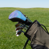 "Cool Blau" Abstrakter Golf Head Cover Golf Headcover (In SItu)