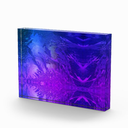 Cool Blau Fotoblock (Rechts)