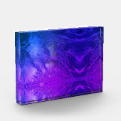 Cool Blau Fotoblock (Links)