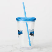 Cool-blau-Oldtimer 1959 Acryltrinkbecher (Links)