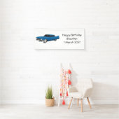 Cool-blau-Oldtimer 1959 Banner (Insitu)