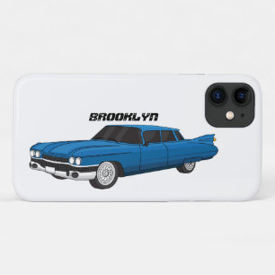 Cool-blau-Oldtimer 1959 Case-Mate iPhone Hülle