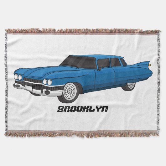 Cool-blau-Oldtimer 1959 Decke (Vorderseite)