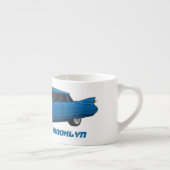 Cool-blau-Oldtimer 1959 Espressotasse (Rechts)