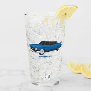 Cool-blau-Oldtimer 1959 Glas
