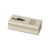 Cool-blau-Oldtimer 1959 Gummistempel (Stempel)