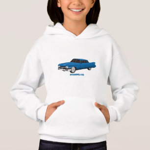 Cool-blau-Oldtimer 1959 Hoodie