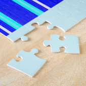 Cool Blau Puzzle (Seite)