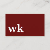 Cool, blau, schwarz | Kartenhaus Modern Visitenkarte (Rückseite)