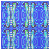 Cool Blau Stoff (Muster)