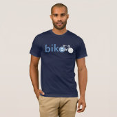 cool-blau t/bike T-Shirt (Vorne ganz)