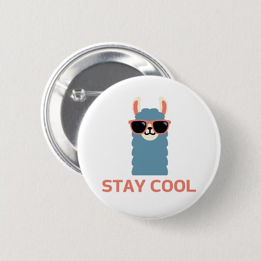Cool bleibe button (Vorne & Hinten)