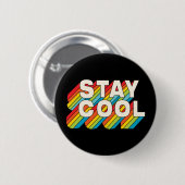 Cool bleibe button (Vorne & Hinten)