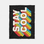 Cool bleibe fleecedecke (Vorderseite)