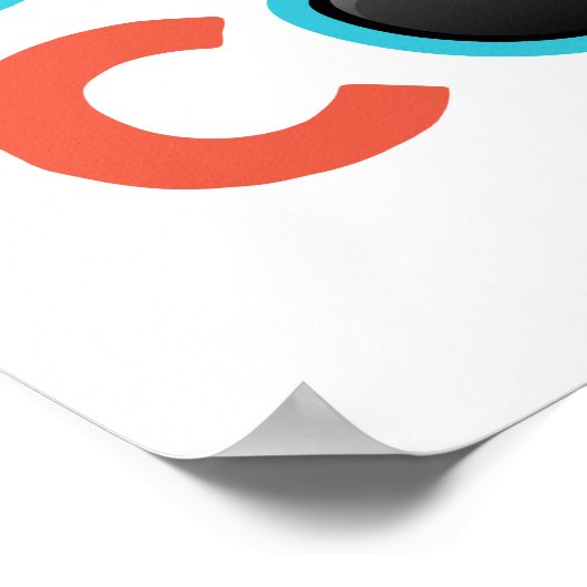 Cool bleibe | Funny Colorado Kinderzimmer Art Poster (Ecke)