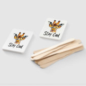 Cool bleibe - Giraffe mit Sonnenbrillen Illustrati Fächer (Non-assembled)