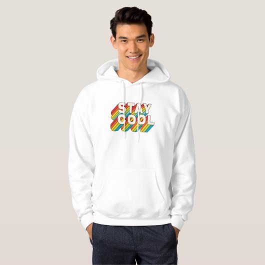 Cool bleibe hoodie (Vorne ganz)