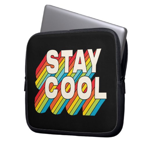 Cool bleibe laptopschutzhülle (Vorderseite Links)