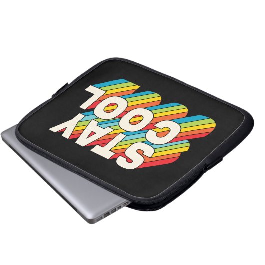 Cool bleibe laptopschutzhülle (Vorne Knopf)