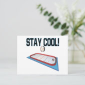 Cool bleibe postkarte (Stehend Vorderseite)
