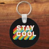 Cool bleibe schlüsselanhänger (Vorderseite)