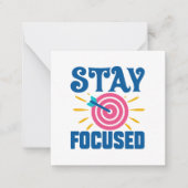 cool bleibe Sentiment-Inspiration Mitteilungskarte (Vorderseite)