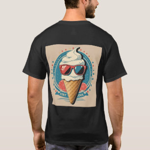 Cool bleibe - Sonnenblumen-Knochen Sommer-T-Shirt T-Shirt