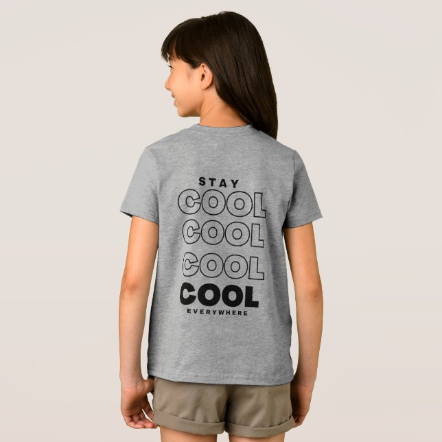 cool bleibe Tri-Blend shirt (Rückseite voll)