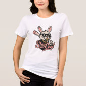 Cool bleibe Tri-Blend shirt (Vorderseite)