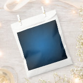 Cool Blue-Black Grainy Vignette Geschenktütchen (Ausgeschnitten)