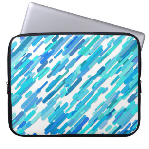Cool Blue Blue Aquamarin Marine Laptopschutzhülle