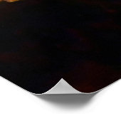 Cool Blue Cleveland Ohio (kein Text) Poster (Ecke)
