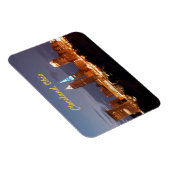 Cool Blue Cleveland Ohio Magnet (Rechte Seite)