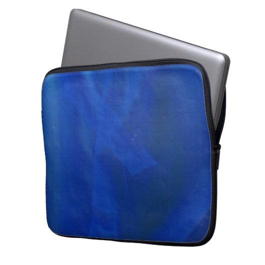 Cool Blue Computer Sleeve (Vorderseite Links)