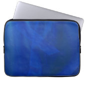 Cool Blue Computer Sleeve (Vorderseite)
