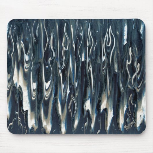 Cool Blue Flame Mousepad (Vorne)