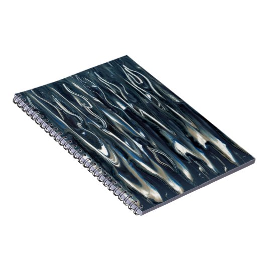 Cool Blue Flame Notizblock (Rechte Seite)