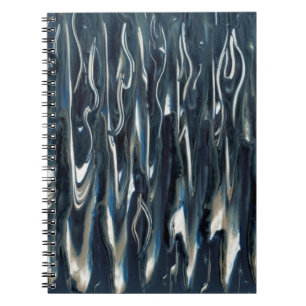 Cool Blue Flame Notizblock