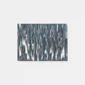 Cool Blue Flame Post-it Klebezettel (Vorderseite)