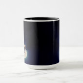 Cool Blue Glows Gitarre Tasse (Zentrum)