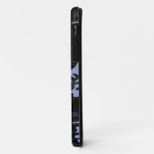 Cool Blue Highlights Camouflage Case-Mate iPhone Hülle (Hinten/Links)