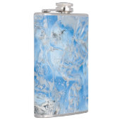 Cool Blue Iceberg Flachmann (Rechts)