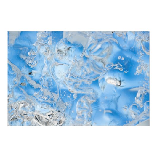 Cool Blue Iceberg Fotodruck (Vorne)