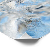 Cool Blue Iceberg Fotodruck (Ecke)