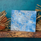 Cool Blue Iceberg Fotoplatte (Seite)