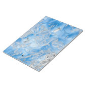 Cool Blue Iceberg Notizblock (angewinkelt)