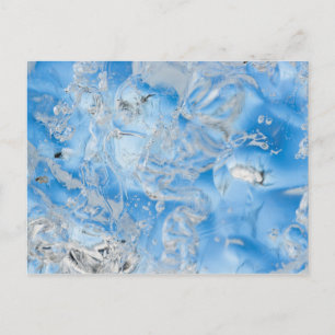 Cool Blue Iceberg Postkarte
